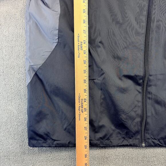 VTG Washington Redskins Windbreaker Men's XL Black Full Zip Sports Illustrated - Picture 5 of 10